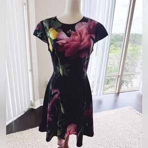 Ted Baker Floral Cocktail Dress 3